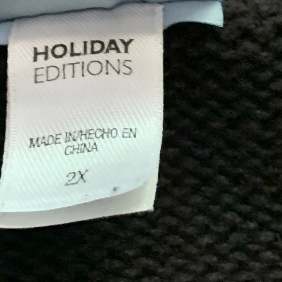 Holiday Editions Vintage Ugly Christmas  Sweater Vest Ornaments Tree Size 2X - Picture 6 of 12